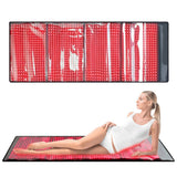 Full body LED red light therapy mat relieve fatigue soreness infrared light therapy repair beauty care