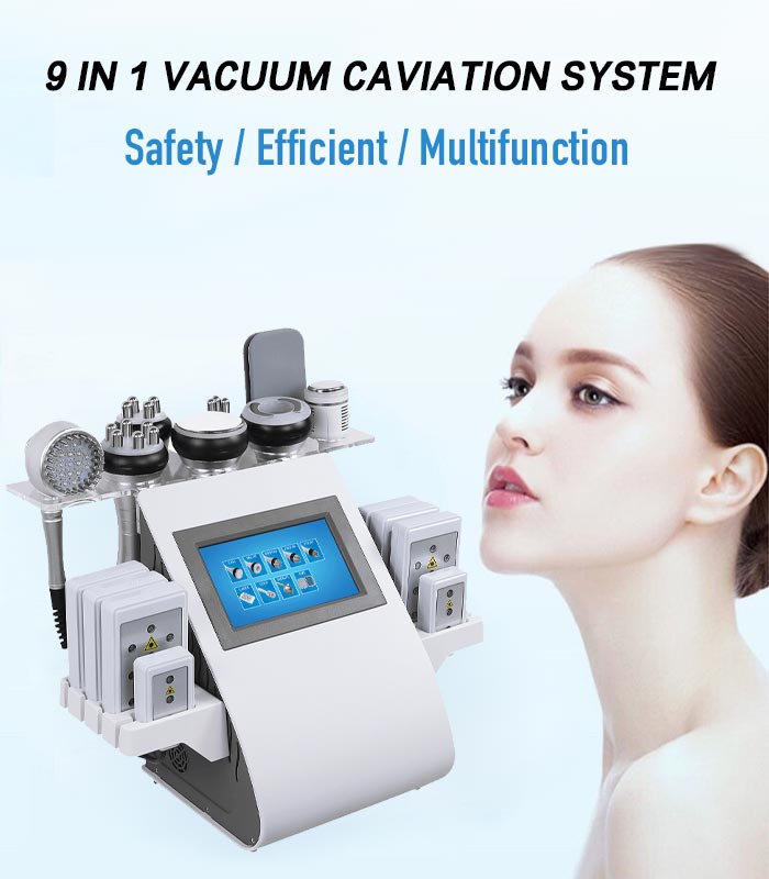 9 IN 1 Vacuum Caviation System Safety Efficient Multifunction