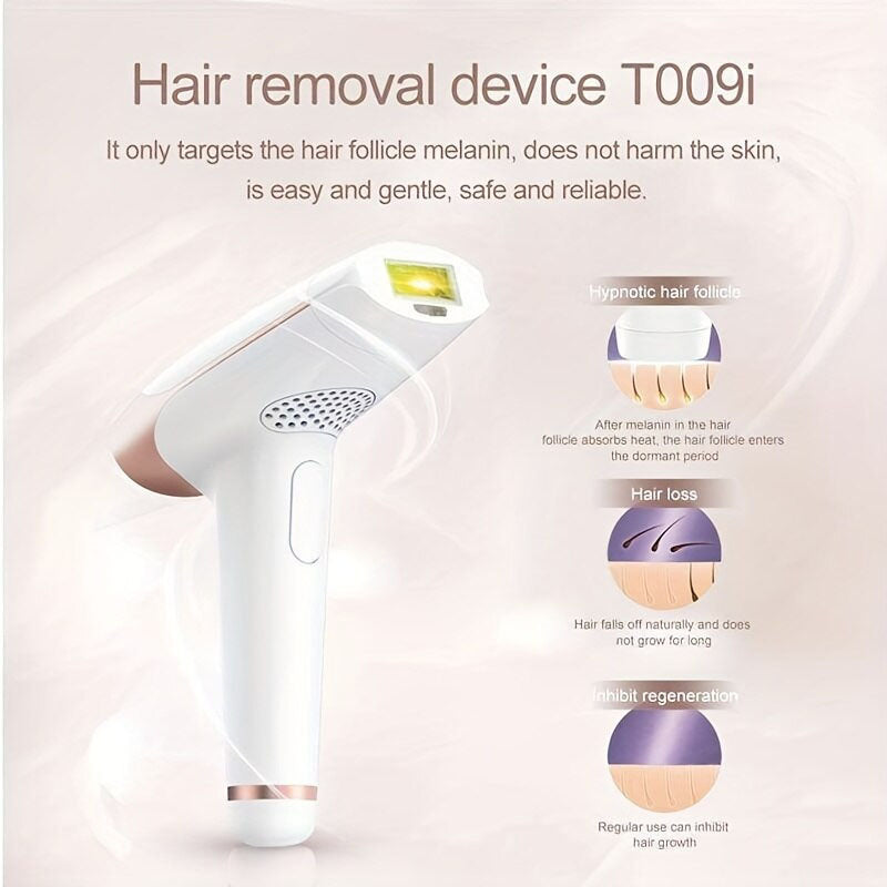 IPL Laser Epilator Permanent Hair Remover Device Home Use Face Body Bikini Hair Removal