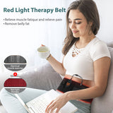 LED red light therapy mat EMS massage waist relieve fatigue soreness light therapy repair