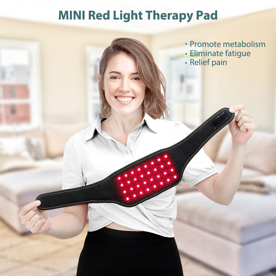 LED red light therapy mat neck shoulder relieve fatigue soreness light therapy repair