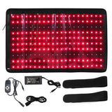 Red light therapy mat 210 LEDs relieve fatigue soreness infrared light therapy hot compress therapy mat