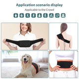 LED red light therapy mat neck shoulder relieve fatigue soreness light therapy repair