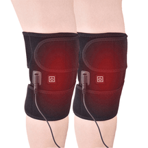 Heated Knee Pads Relieve Knee Pain Treatment Arthritis Leg Injury Recovery Rehabilitation