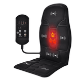 Electric Massage Chair Neck Back Heating Massager Pad Vibrating Body Massage Cusion Home Car Massager