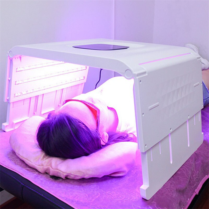 7 Color LED Infrared Light Therapy PDT Face Body Skin Whitening Rejuvennation Instrument