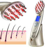 Hair Growth Comb Phototherapy Massage Comb Positive Negative Ion Hair Growth Fluid Import Comb