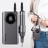 Nail Drill Nail File Portable Rechargeable 
