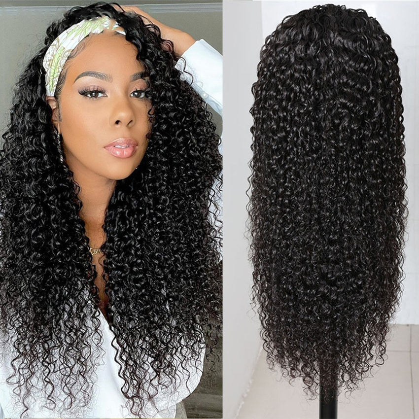 Human Hair Wig Front Lace Hand Woven Hair