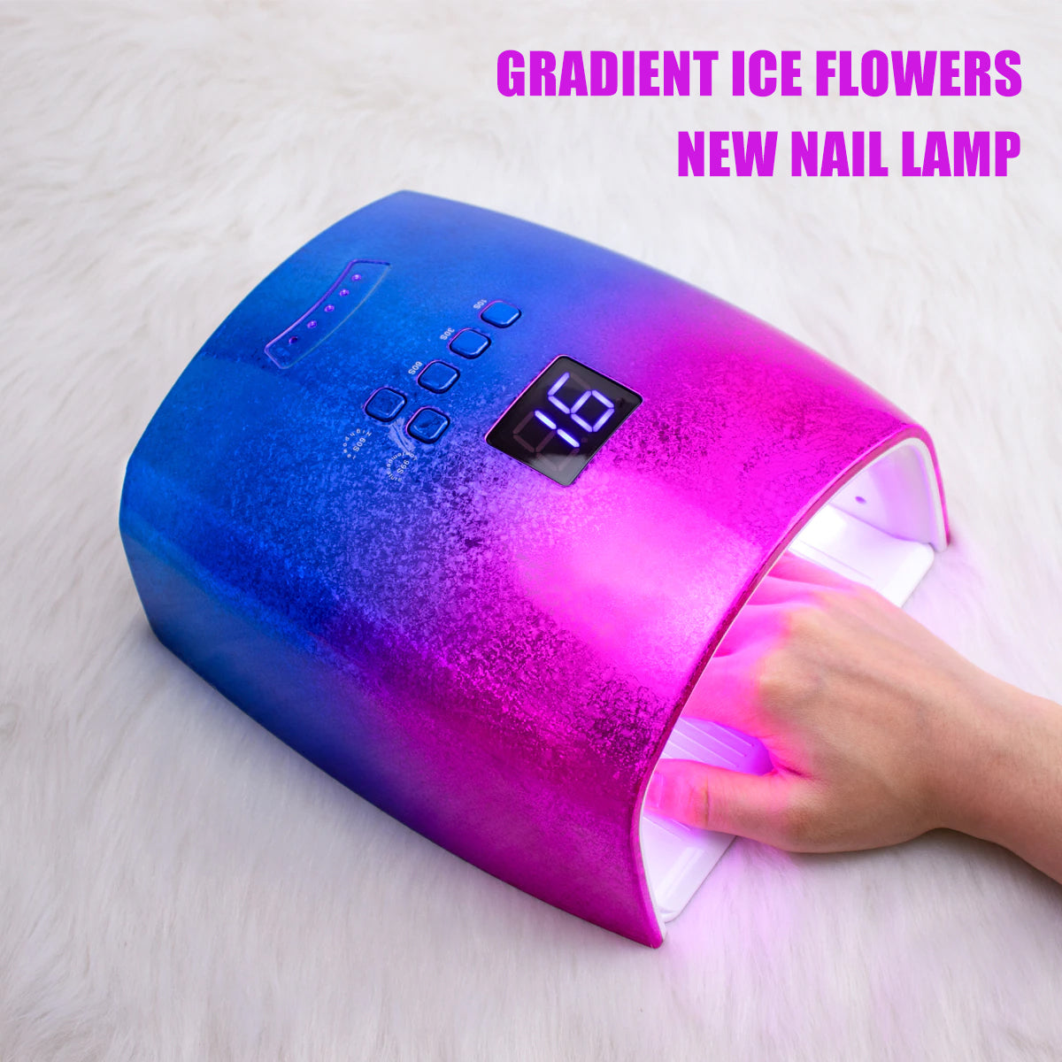 48w Nail Lamp Gradient Color