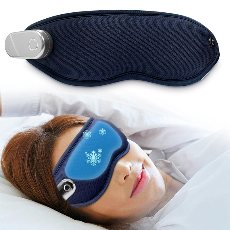 Eye Massager 4D Smart Hot Cold Compress Vibration Eye Care Relieve Fatigue Dark Circles