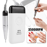 Nail Drill Nail File Portable Rechargeable 