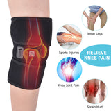 Heated Knee Pads Relieve Knee Pain Treatment Arthritis Leg Injury Recovery Rehabilitation