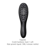 Hair Growth Comb Phototherapy Massage Comb Positive Negative Ion Hair Growth Fluid Import Comb