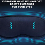 Eye Massager 4D Smart Hot Cold Compress Vibration Eye Care Relieve Fatigue Dark Circles