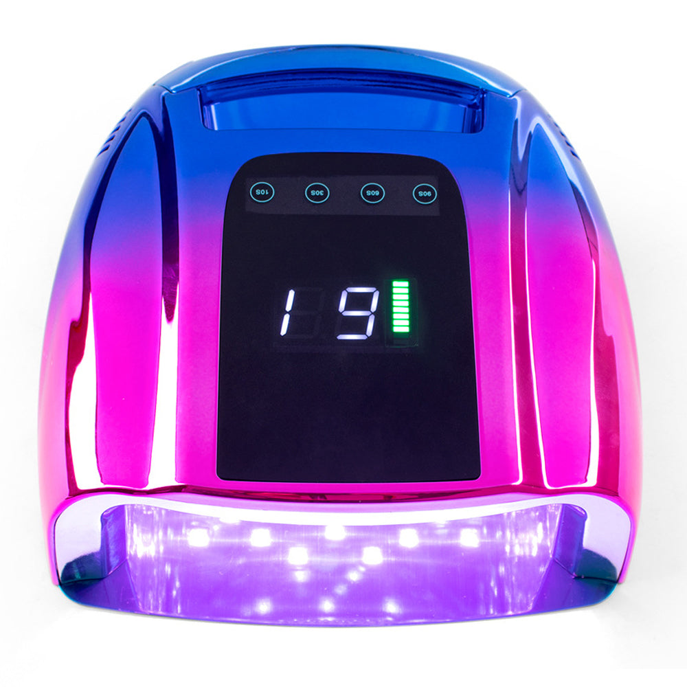 Nail Lamp 96W Rechargeable Gradient Color 