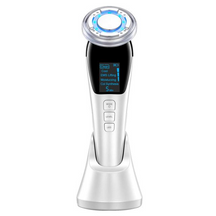 EMS Facial Massager light therapy Sonic Vibration Wrinkle Removal Skin Tightening Hot Cool Skin Beauty Care
