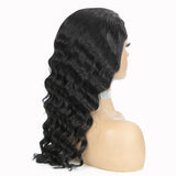 Human Hair Wig Front Lace Hand Woven Hair
