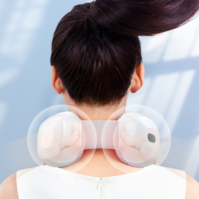 Electric Neck and Back Massager Hot Compress