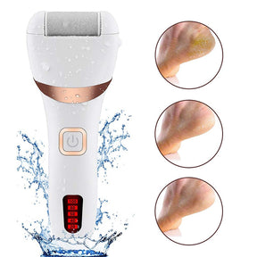 Electric pedicure exfoliating foot beauty kit rechargeable IPX7 waterproof