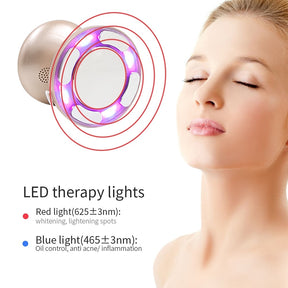 Body Slimming Massager RF Ultrasonic Cavitation Fat Burner LED Photon Rejuvenation