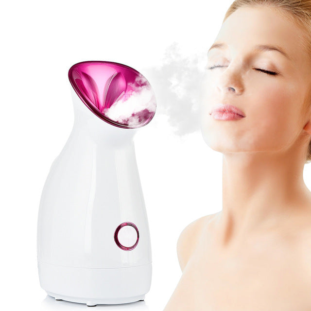 Nano Facial Steamer Humidifier Moisturizing Cleaning Pores Sprayer Home Sauna SPA Skin Care