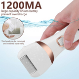 Electric pedicure exfoliating foot beauty kit rechargeable IPX7 waterproof