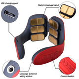 Smart Neck Massager 6 heads Electric Cervical Massager Hot Compress