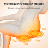 Cervical massager neck waist back multifunctional heating massage cushion body massage blanket