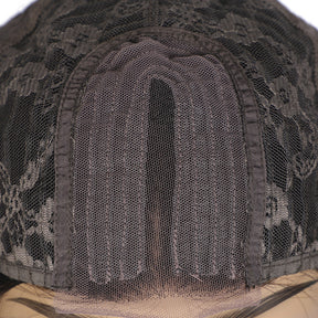 Human hair wig T-part Small gap lace headgear hand-woven Straight headgear