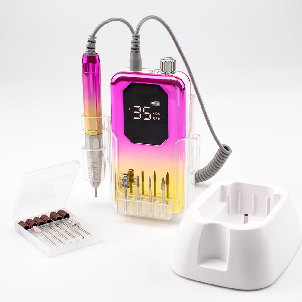 Nail File Nail Drill Gradient Color 