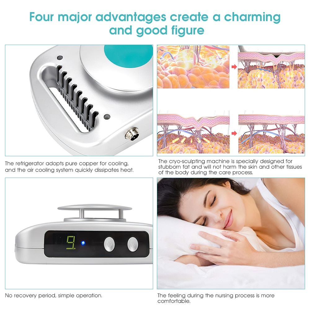 ice compress freezing fat-dissolving shaping fat-reducing slimming care