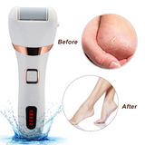 Electric pedicure exfoliating foot beauty kit rechargeable IPX7 waterproof
