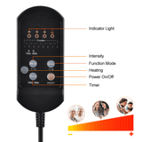 Electric Massage Chair Neck Back Heating Massager Pad Vibrating Body Massage Cusion Home Car Massager