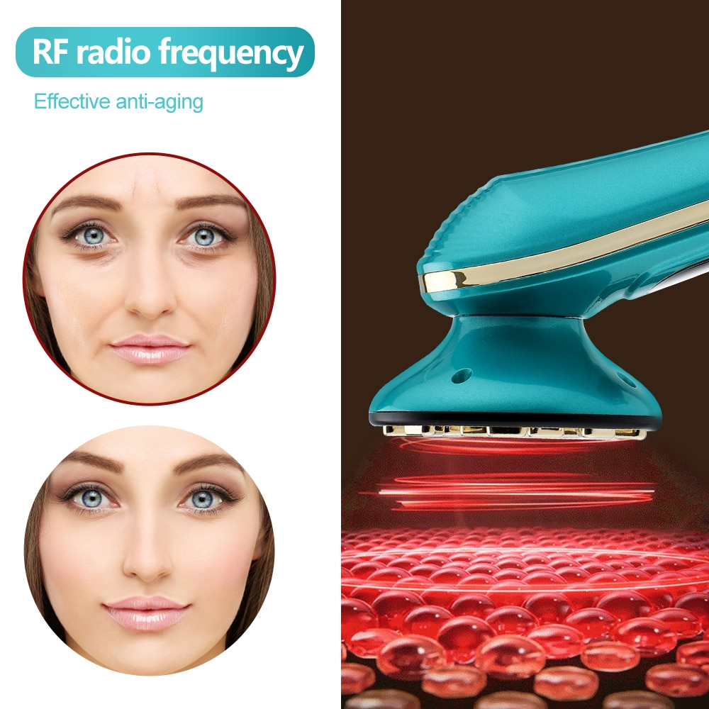 RF Skin Rejuvenation Instrument EMS Micro Current Beauty Device