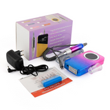 Nail File Nail Drill Gradient Color Portable Rechargeable
