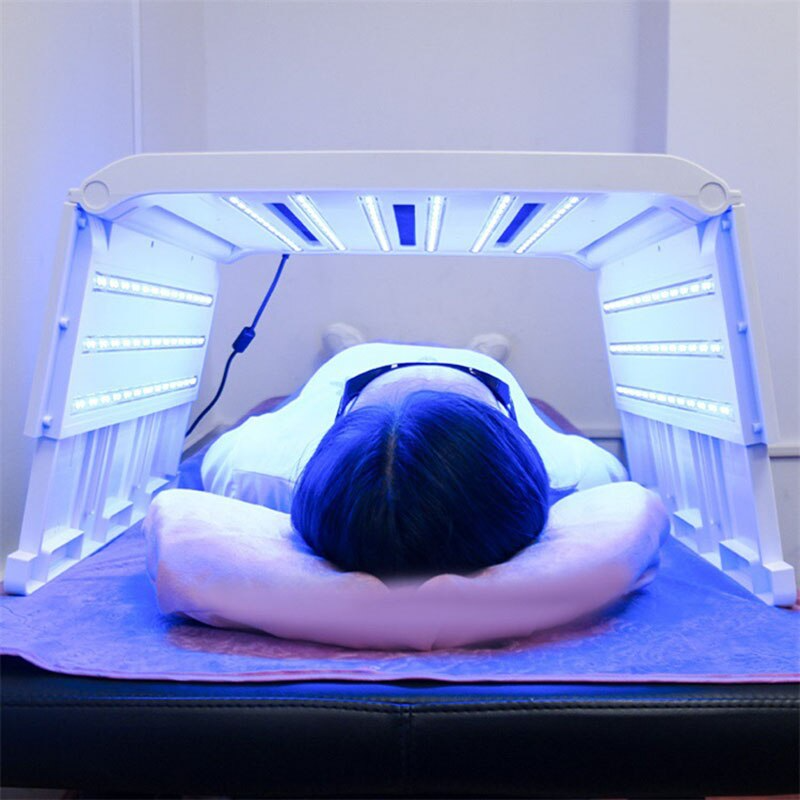 7 Color LED Infrared Light Therapy PDT Face Body Skin Whitening Rejuvennation Instrument