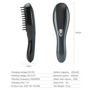 Hair Growth Comb Phototherapy Massage Comb Positive Negative Ion Hair Growth Fluid Import Comb