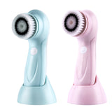 3 IN 1 Electric Facial Cleansing Brush Multifunctional Face Cleanser USB Rechargeable Massage Tool