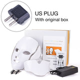7 Colors Led Facial Mask Led Photon Therapy Acne Lightening Spot Rejuvenation Beauty Instrument Mask