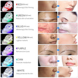 7 Colors Led Facial Mask Led Photon Therapy Acne Lightening Spot Rejuvenation Beauty Instrument Mask