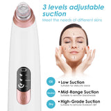 Blackhead Remover Upgraded Vacuum Pore Vacuum Cleaner Rechargeable