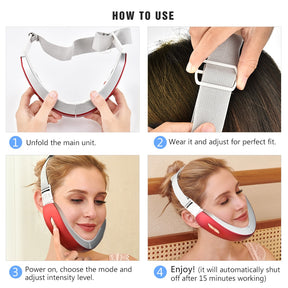EMS Facial Massage Lifting Device Remove Double Chin