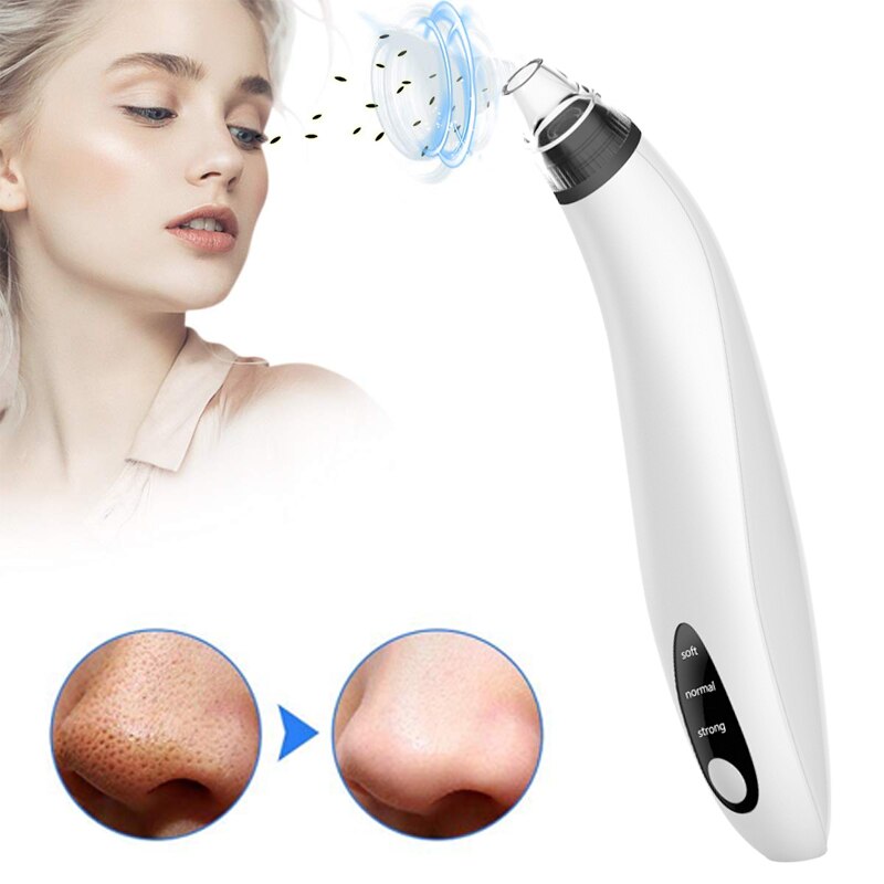 Electric Blackhead Remover Vacuum Suction Facial Pore Cleaner Exfoliating Beauty Tools